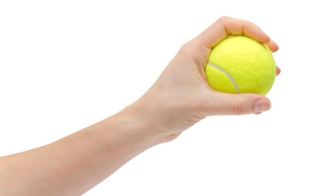 Method 2: Tennis Ball Stretch