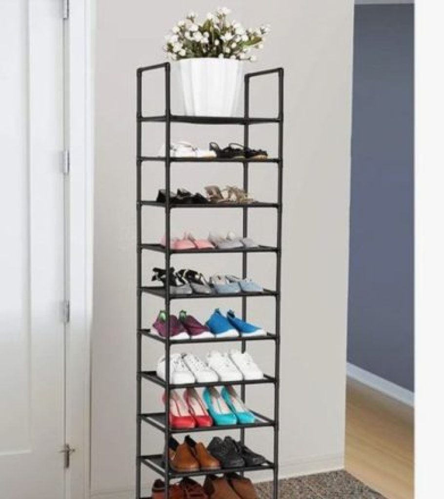 20 Pair Wired Shoe Rack