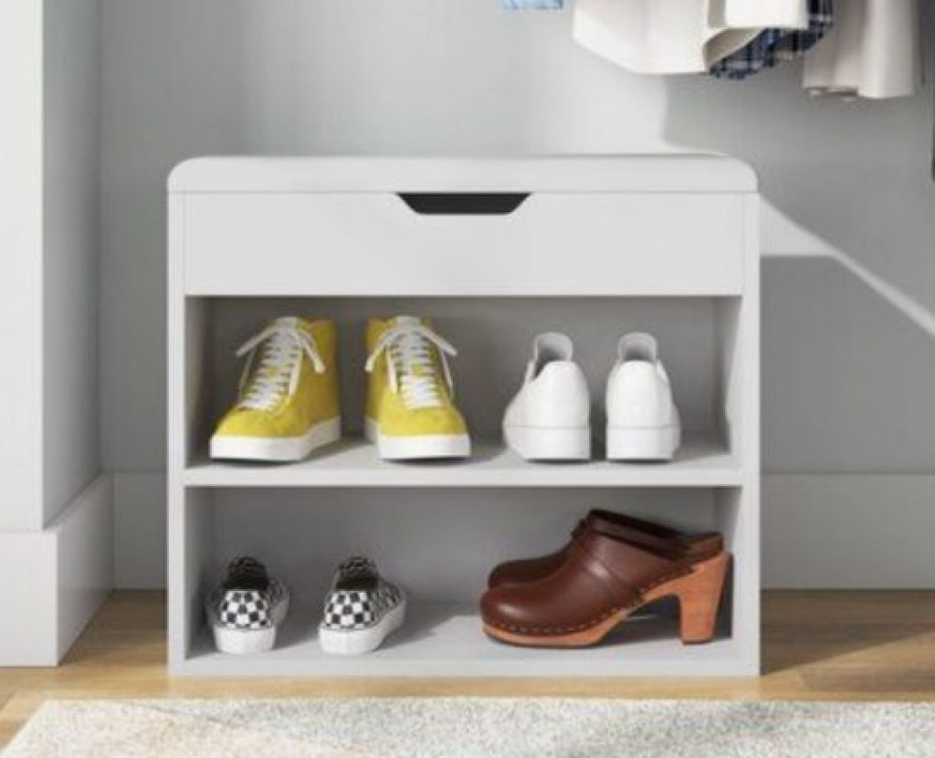 Dotted Line™ Entryway Shoe Storage Bench 