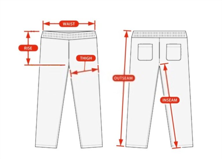 Pants Size Conversion Charts: Choose Your Pants Size - The Shoe Box NYC