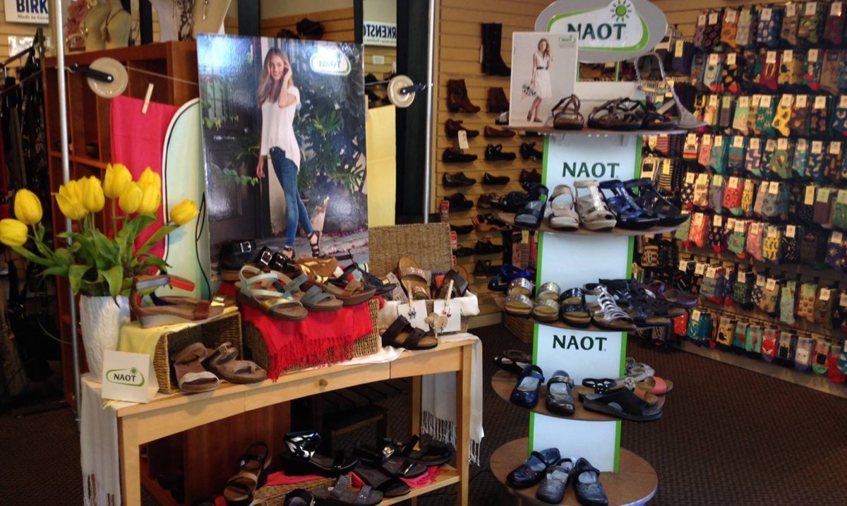 NAOT shoes store
