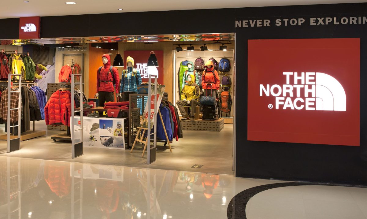 North Face store
