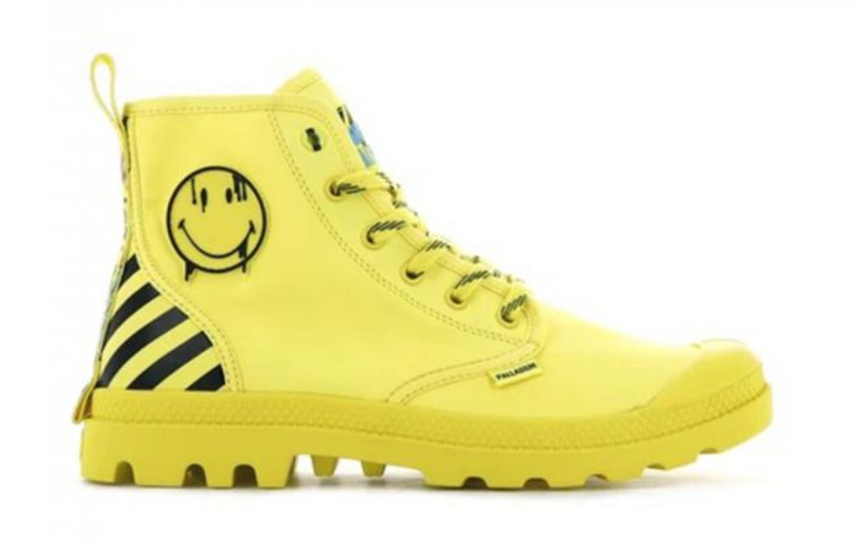 Palladium x Smiley Shoes