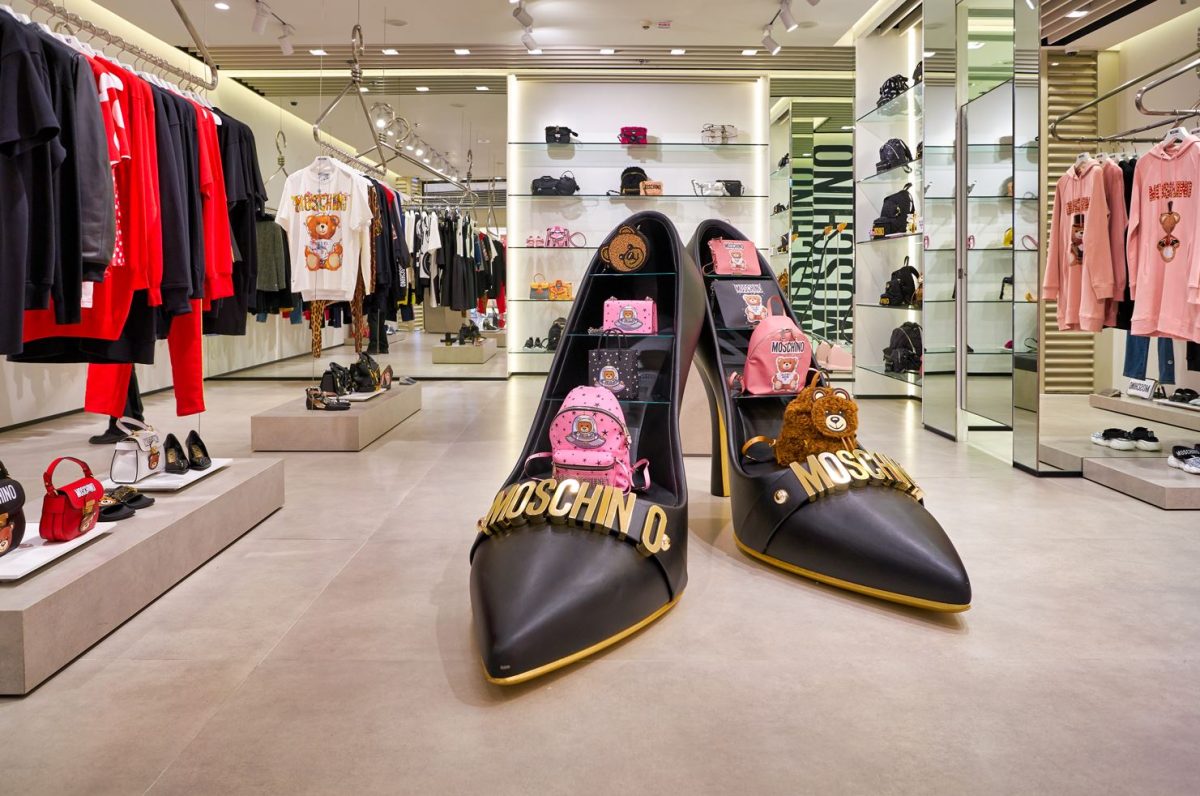 Moschino shoes and bags
